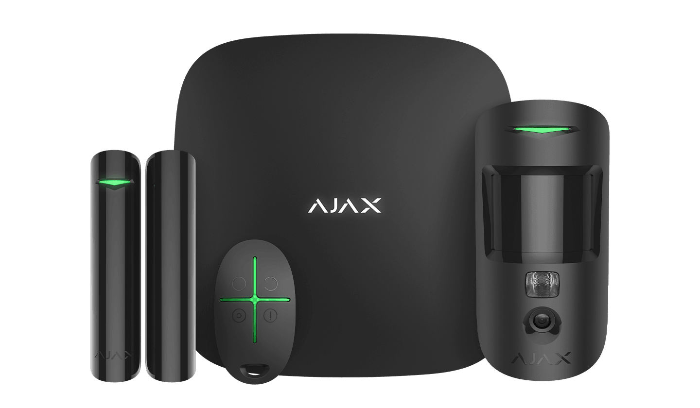 Ajax StartKit Cam Plus - netdefense.se