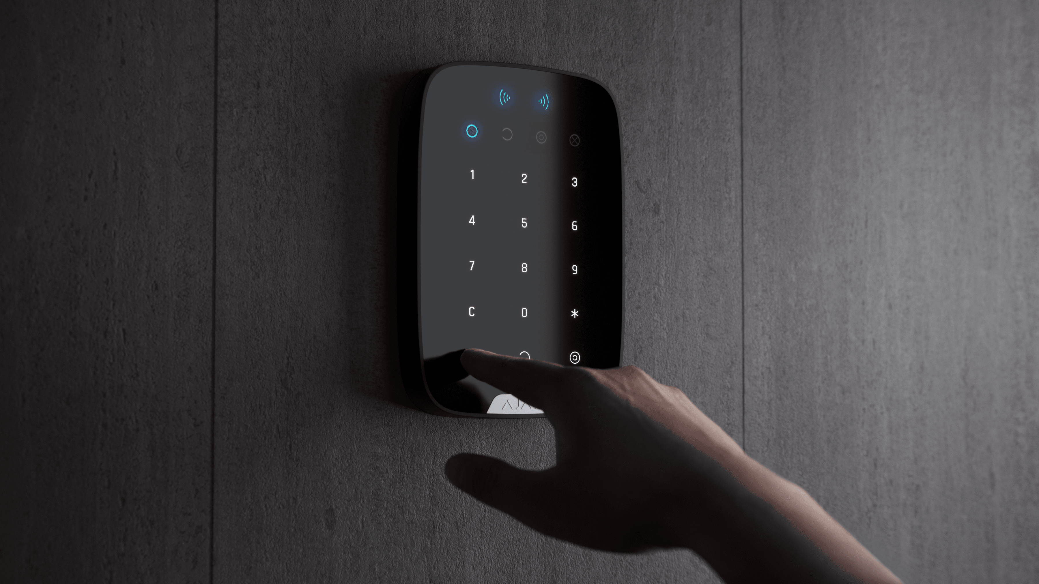 Ajax Keypad Plus (8EU) ASP - netdefense.se